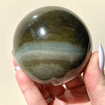 Load image into Gallery viewer, Polychrome Jasper Sphere - Ruby&#39;s Minerals
