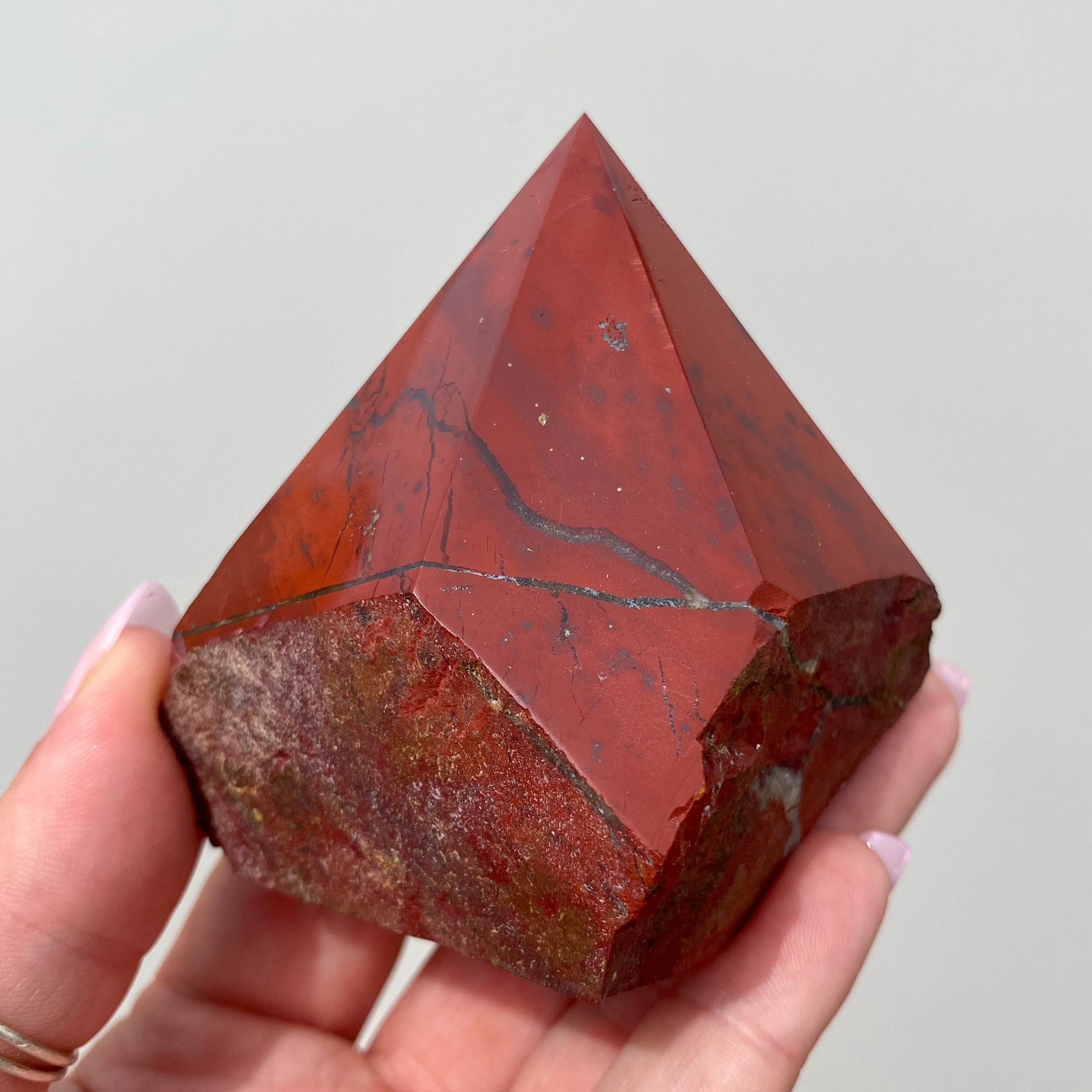 Red Jasper Rough Point