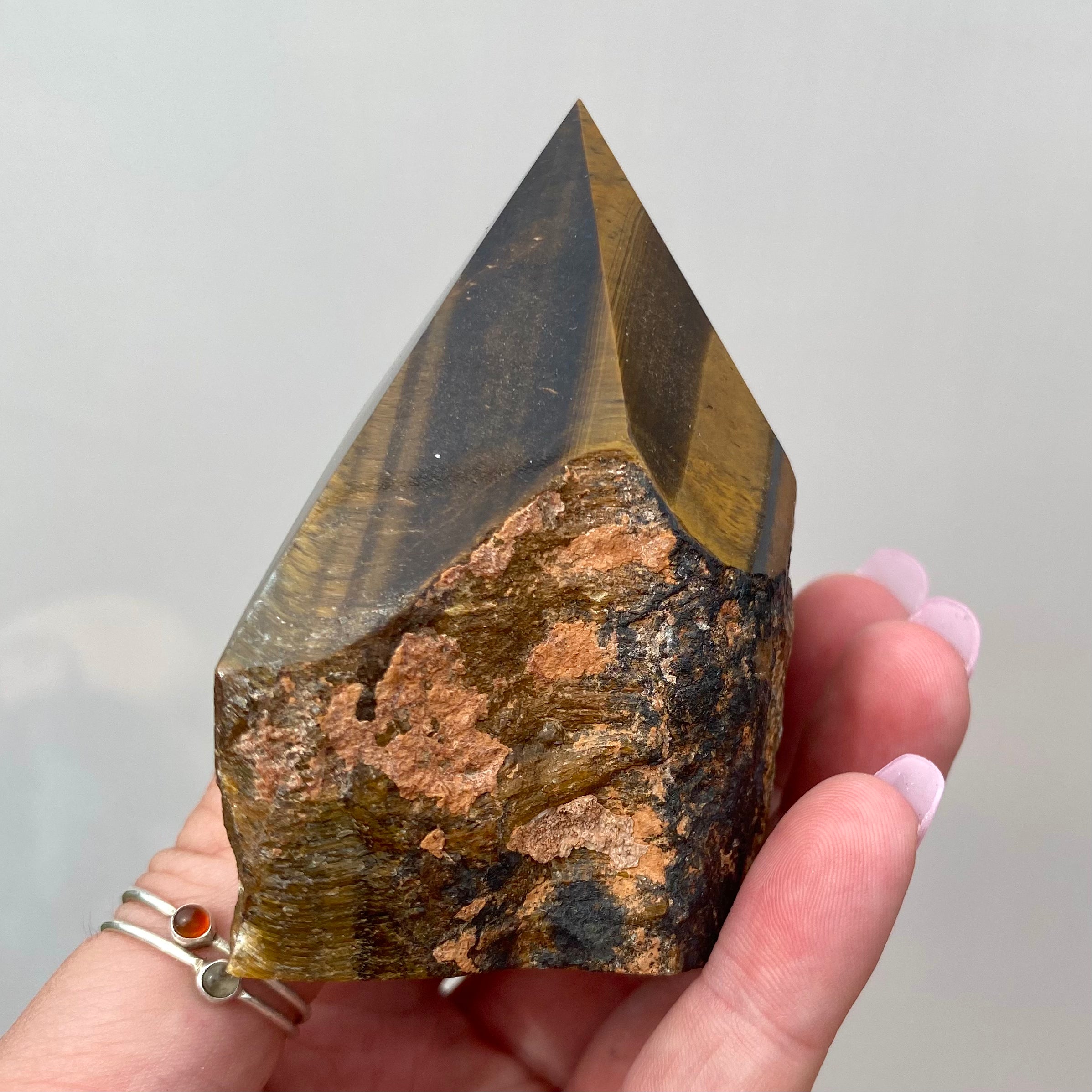 Tigers Eye Rough Point