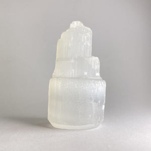 Satin Spar Mini Tower - Ruby's Minerals