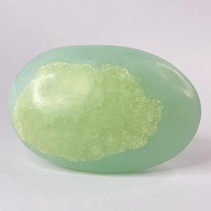 Pistachio Calcite Palm - Ruby's Minerals