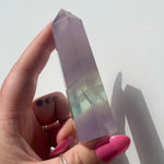 Load image into Gallery viewer, Lavender Fluorite Point
