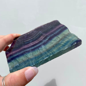 Rainbow Fluorite Slab
