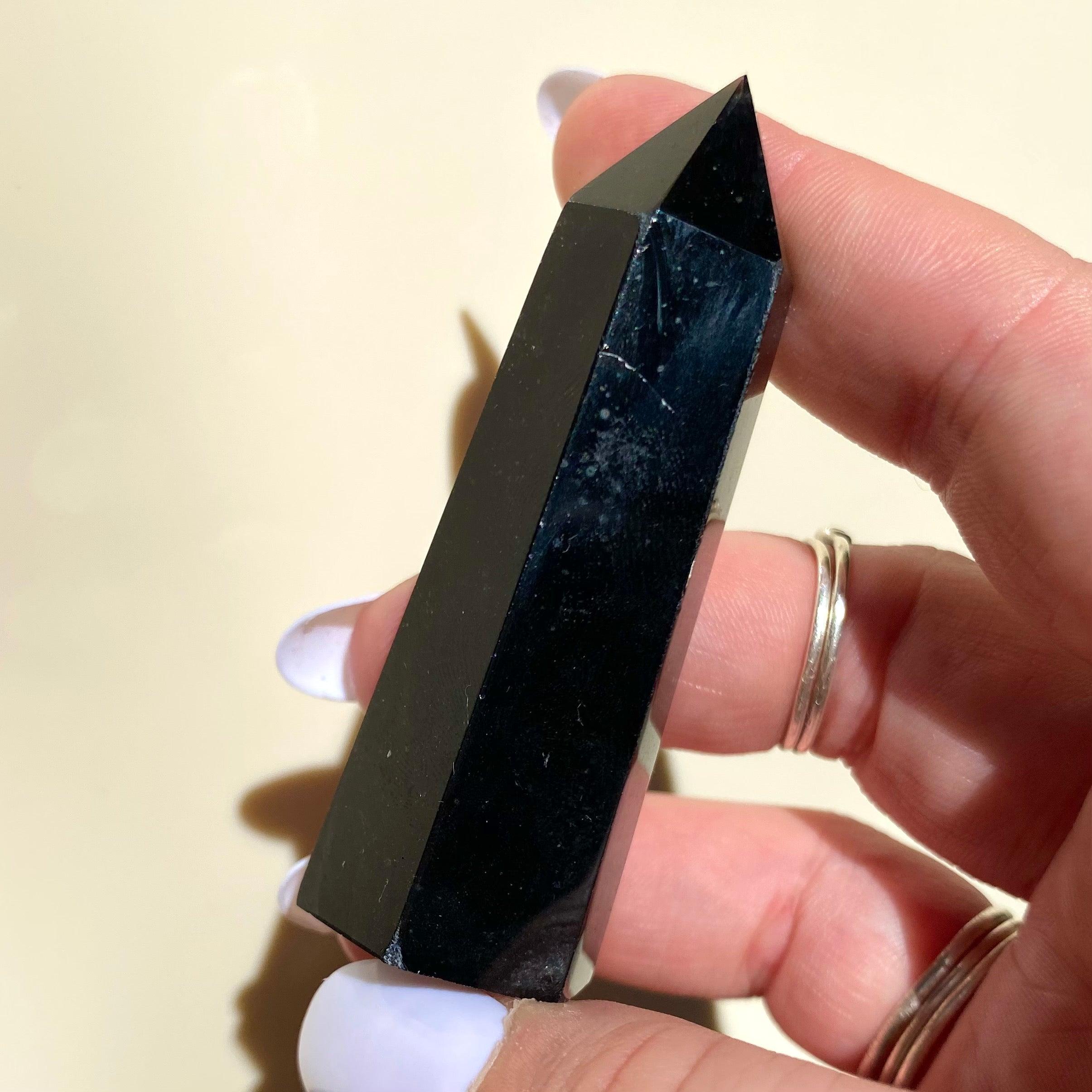 Obsidian Point - Ruby's Minerals
