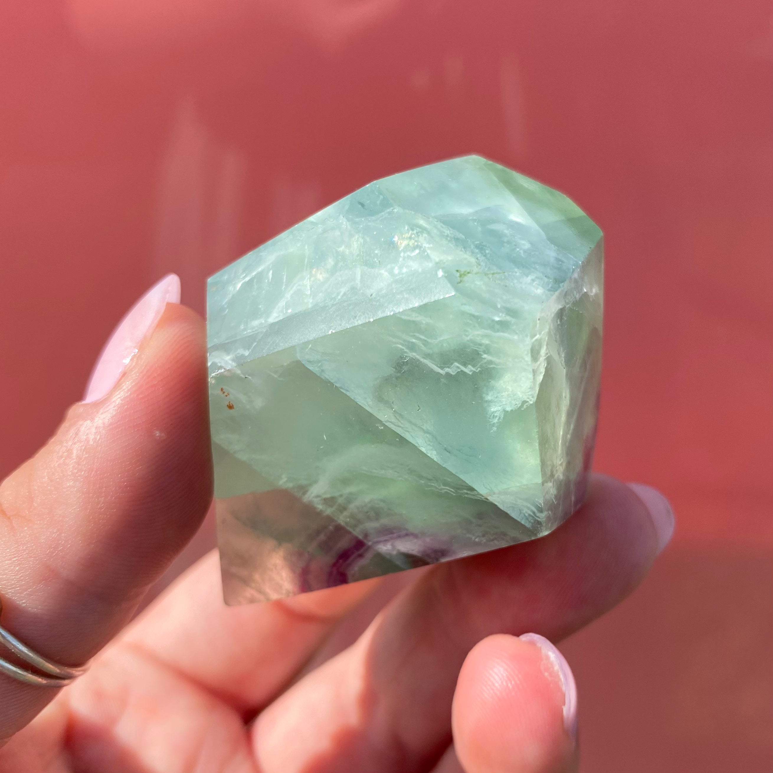 Rainbow Fluorite Freeform