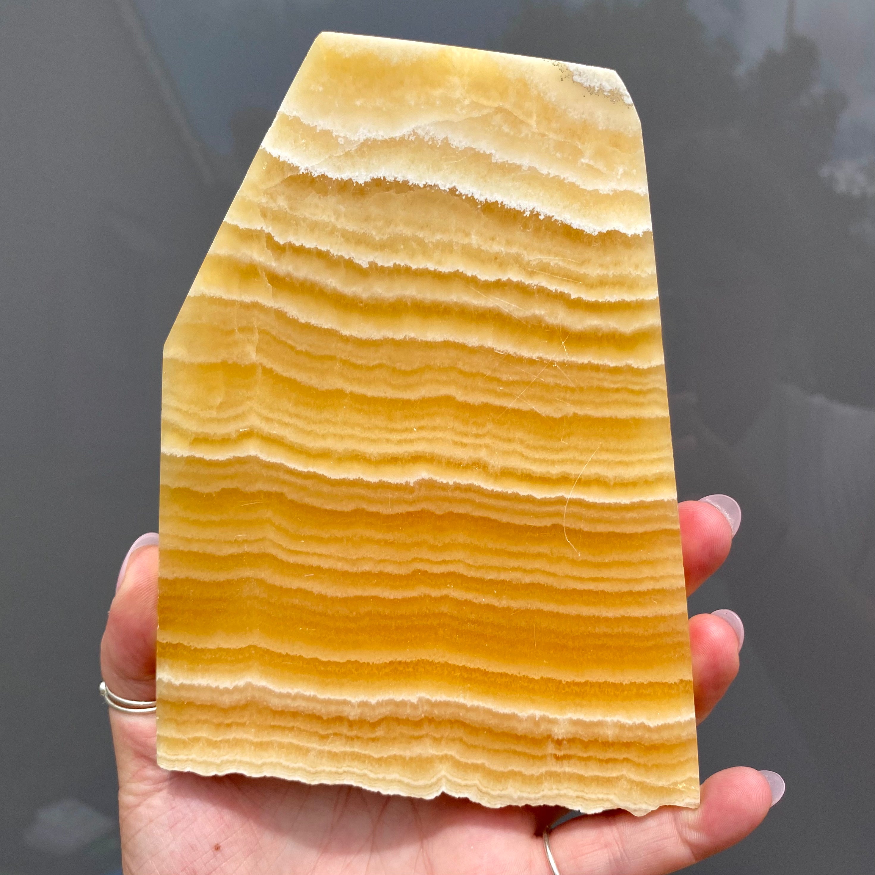 Yellow Calcite Slab