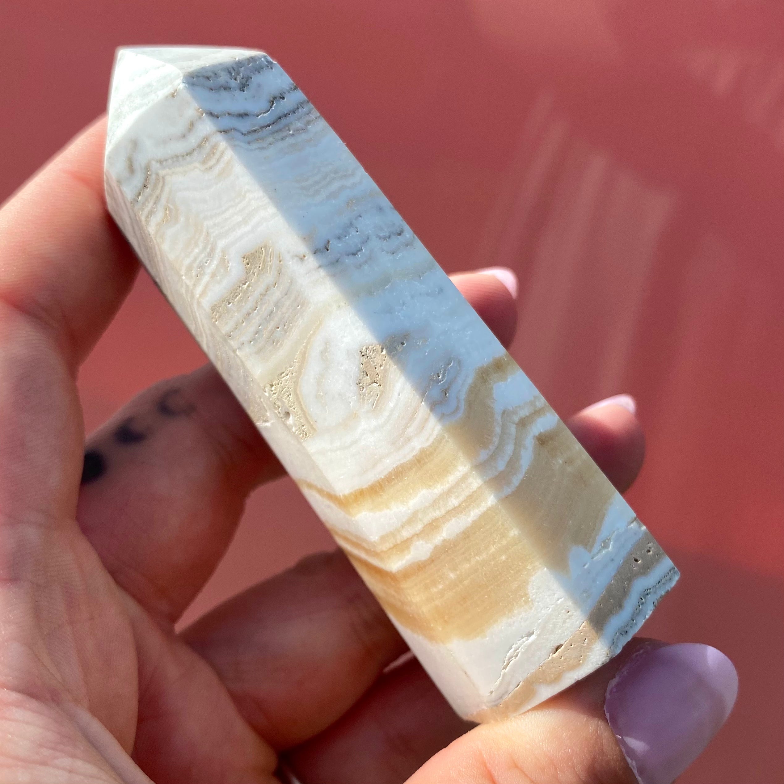 Dendritic Calcite Point