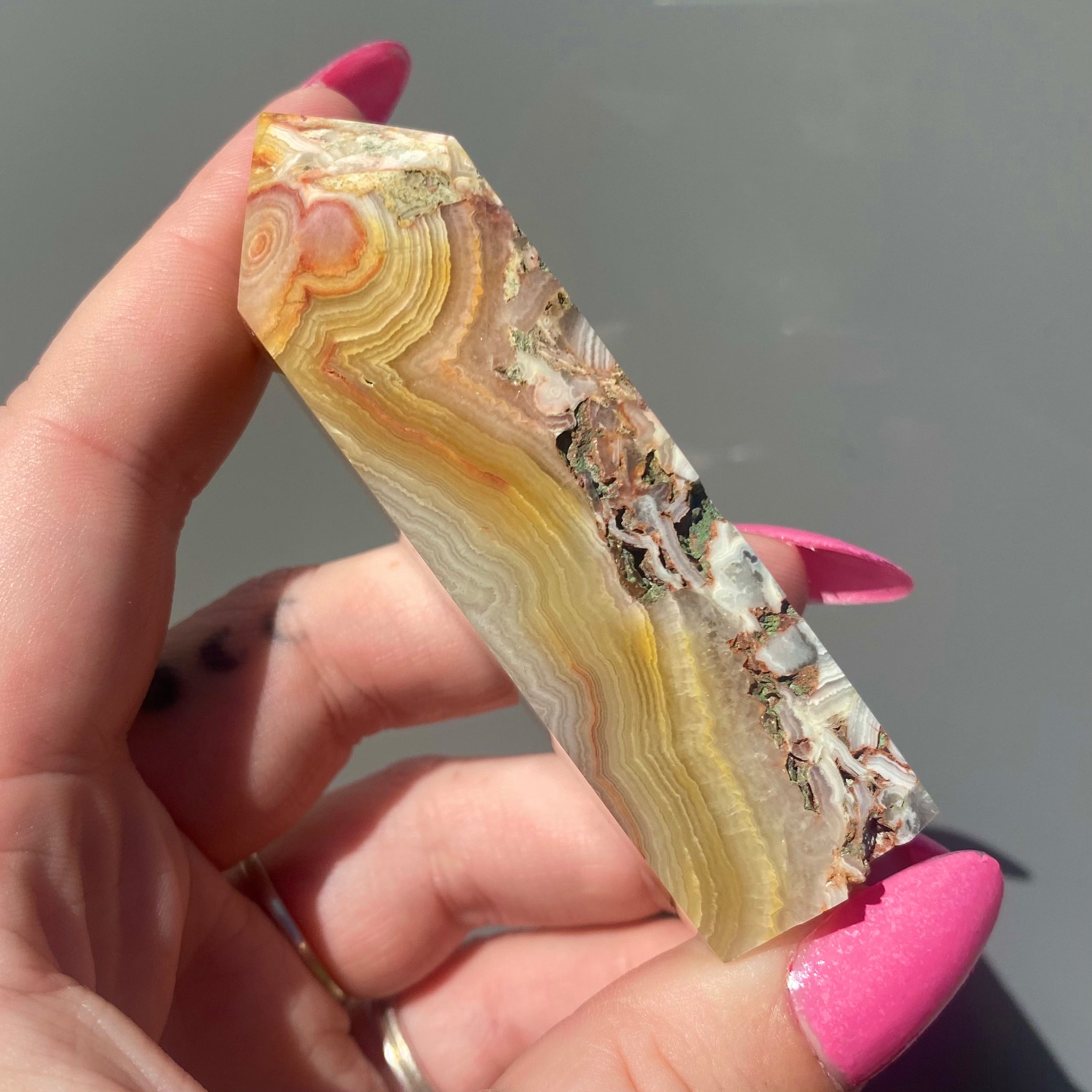 Crazy Lace Agate Point