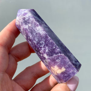 Lepidolite Point