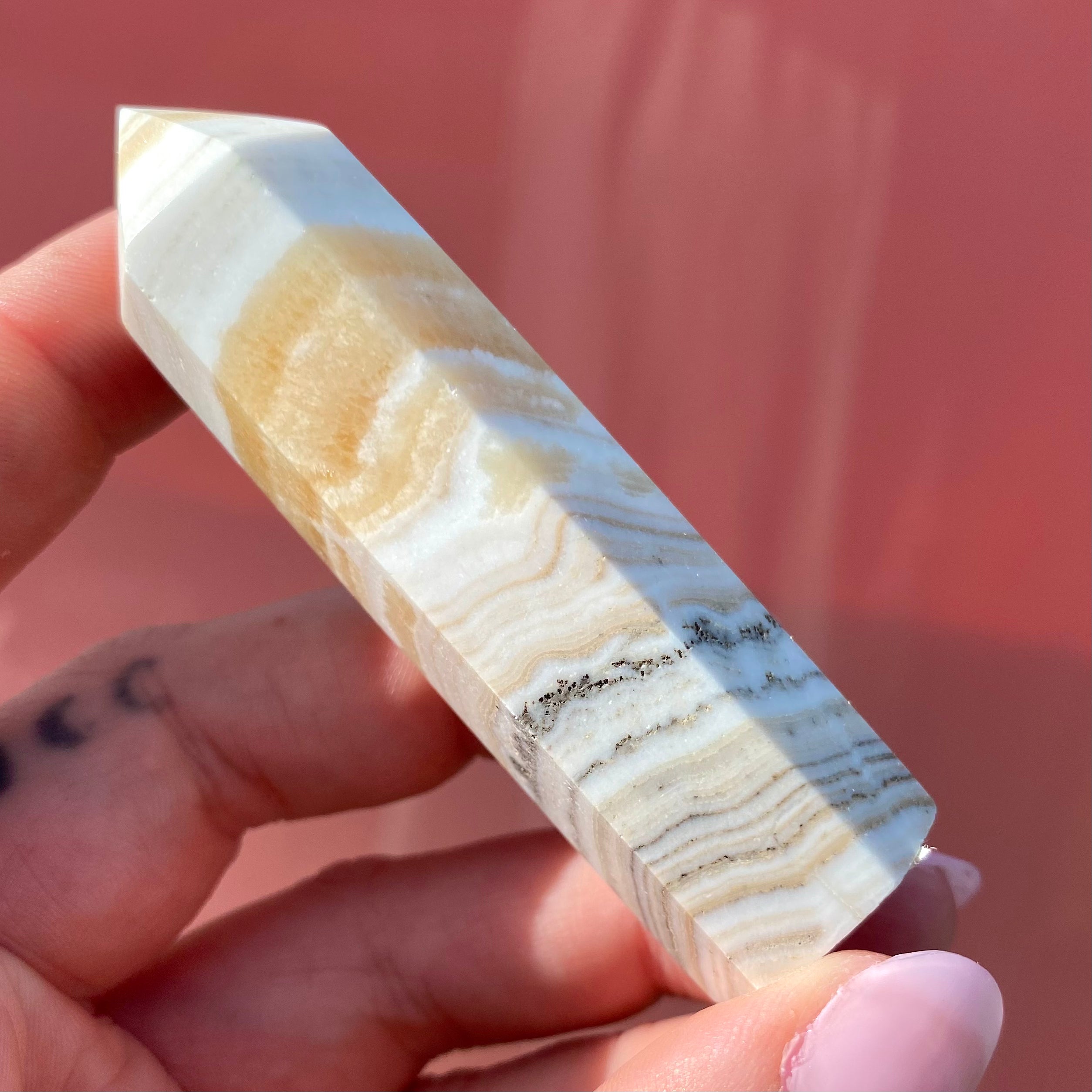 Dendritic Calcite Point