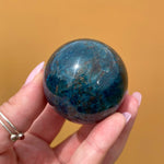 Load image into Gallery viewer, Blue Apatite Sphere
