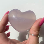 Load image into Gallery viewer, Lavender Fluorite Heart
