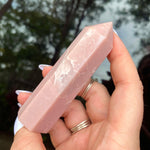Load image into Gallery viewer, Pink Opal Point - Ruby&#39;s Minerals
