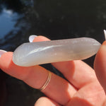 Load image into Gallery viewer, Agate Druzy Moon - Ruby&#39;s Minerals
