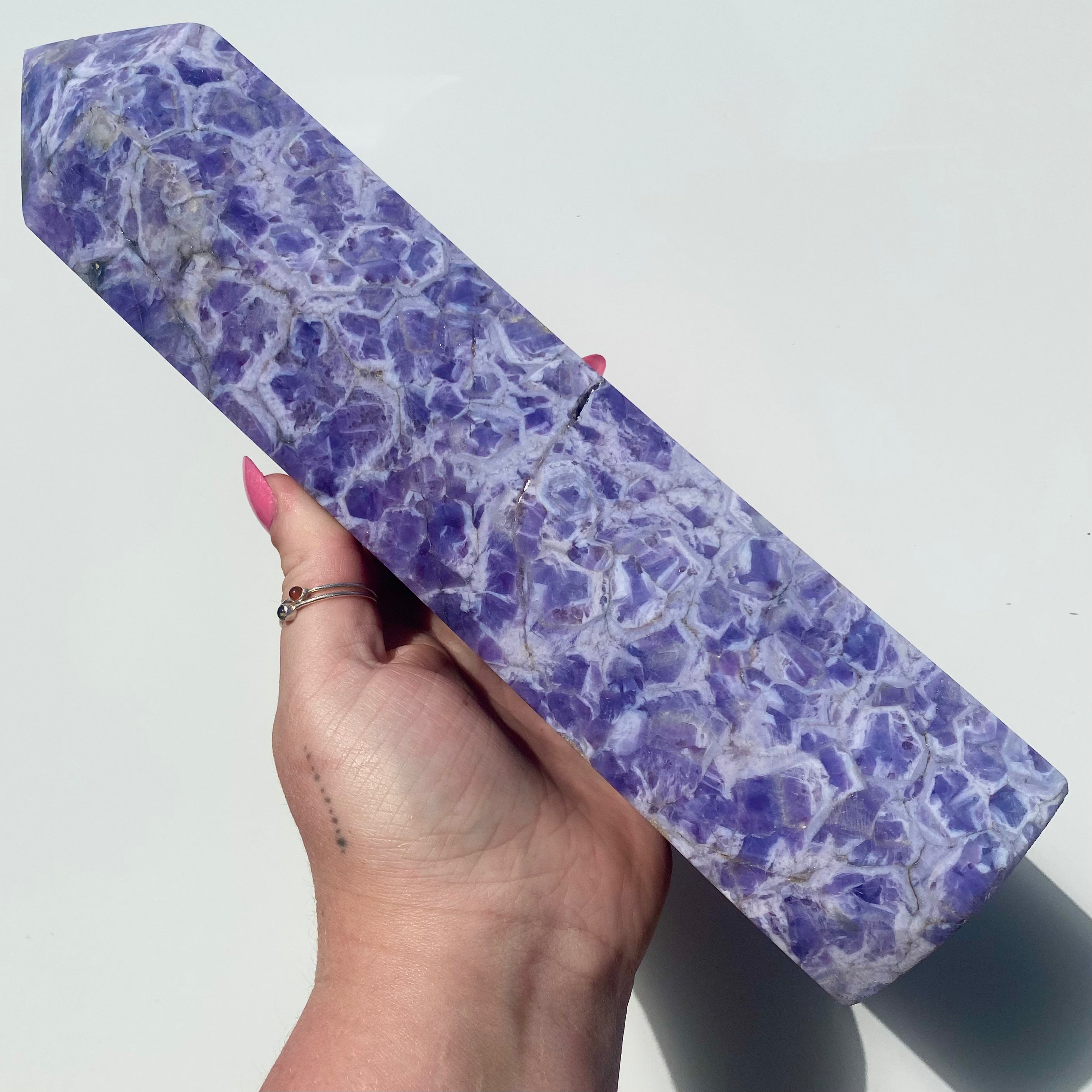 Chevron Amethyst Tower