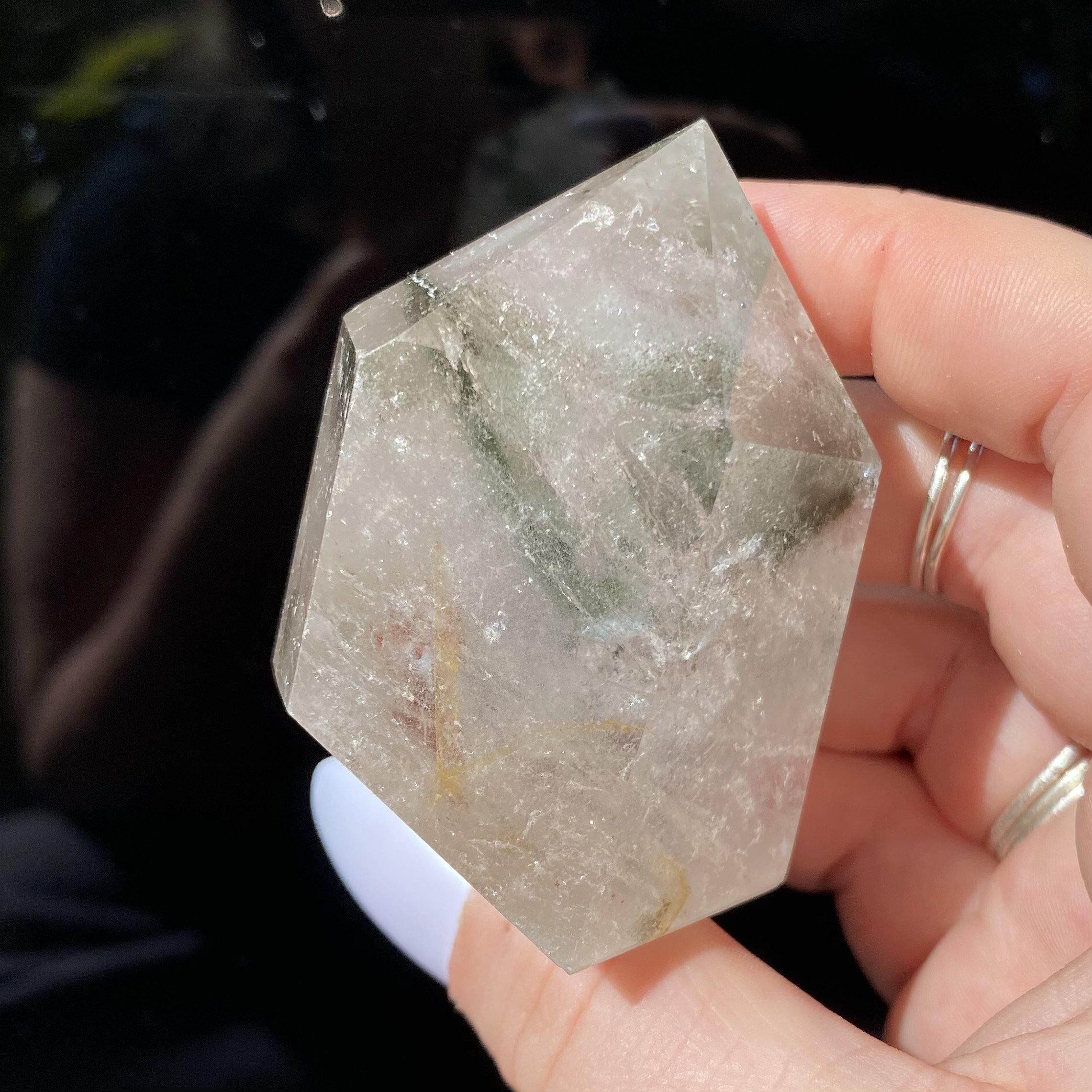Lodolite Point - Ruby's Minerals
