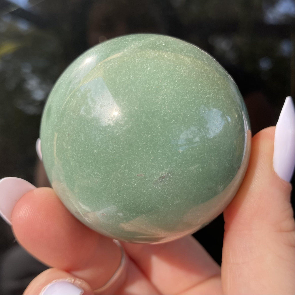 Aventurine Sphere - Ruby's Minerals