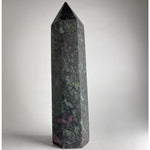 Load image into Gallery viewer, Ruby In Zoisite Point - Ruby&#39;s Minerals
