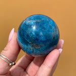Load image into Gallery viewer, Blue Apatite Sphere
