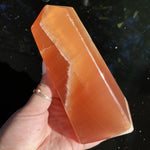 Load image into Gallery viewer, Honey Calcite Tower - Ruby&#39;s Minerals
