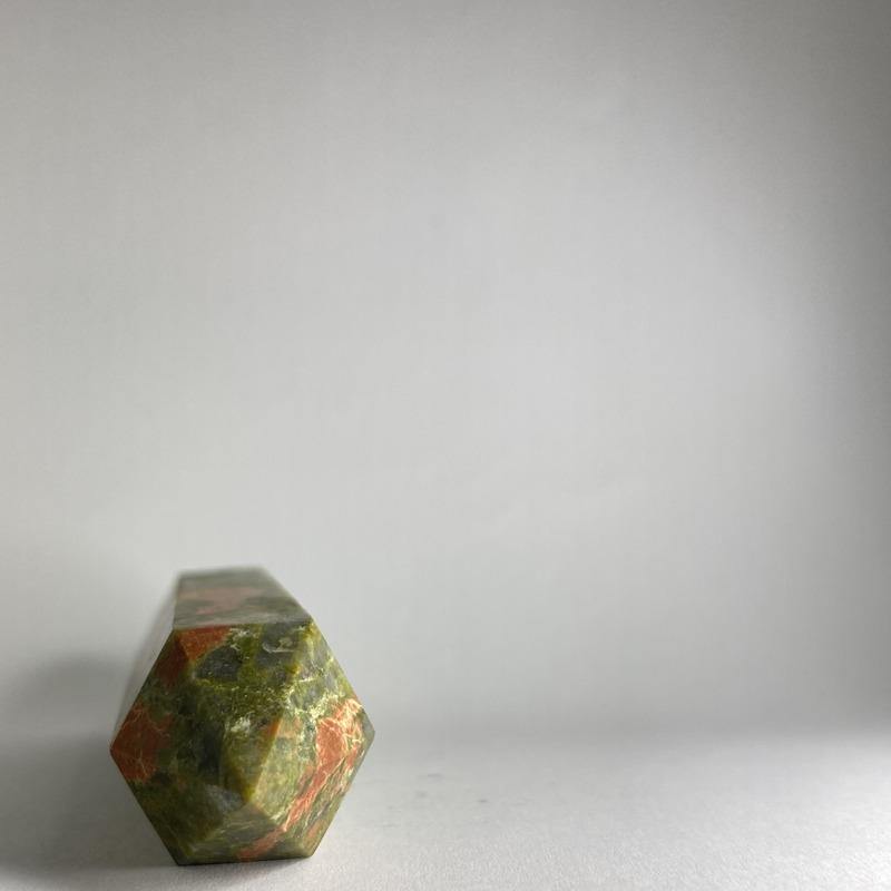 Unakite Point - Ruby's Minerals